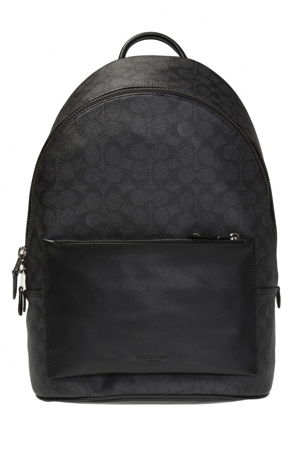 Coach Mens Metropolitan Soft Backpack In Signature Canvas In Charcoal ...