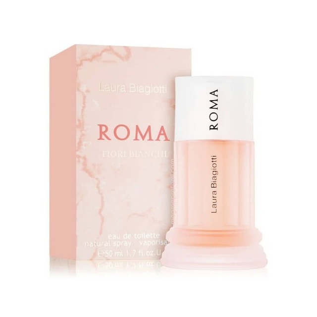 Laura Biagiotti Ladies Roma Fiori Bianchi EDT Spray 17 oz Fragrances 8058045437093 38$