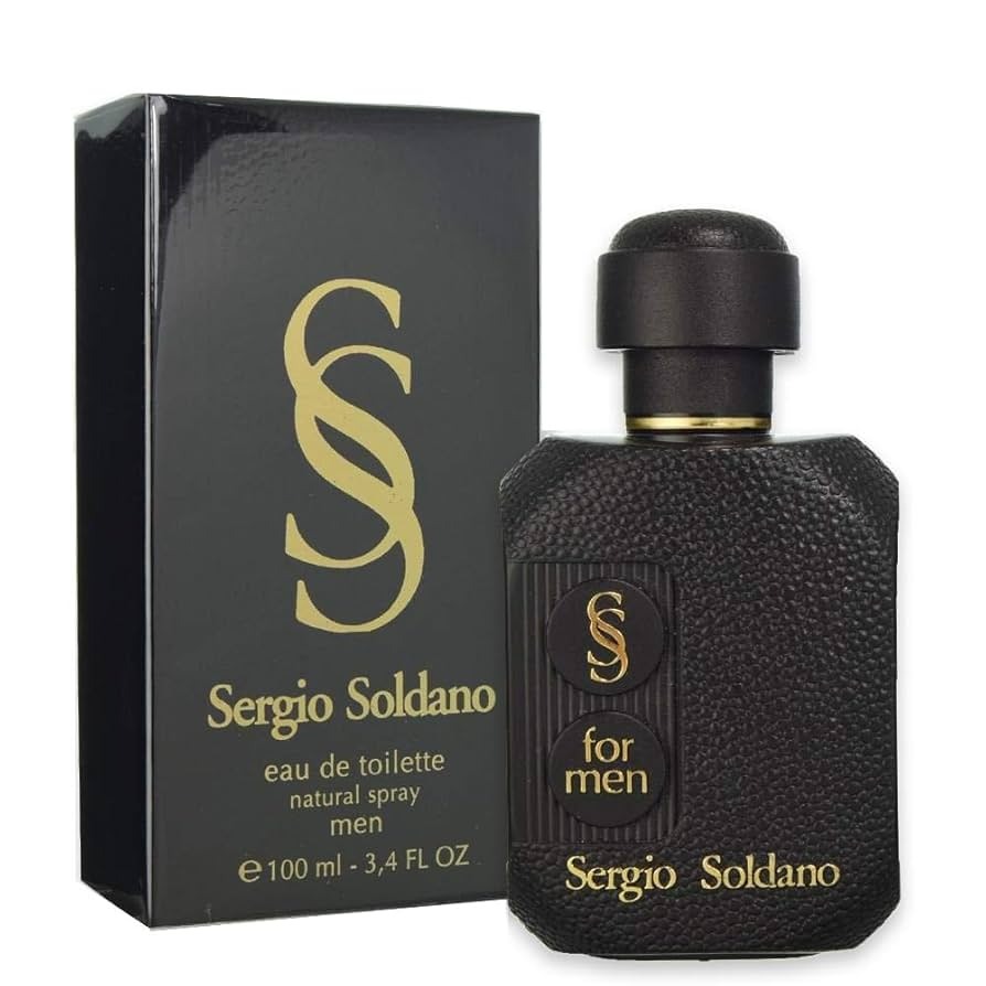 Sergio Soldano Mens Black EDT Spray 3.4 oz Fragrances 8050513385301