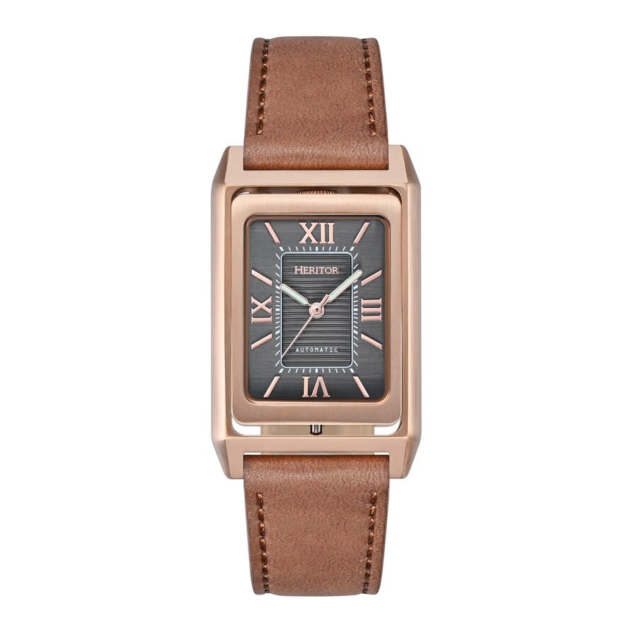 Heritor Esteban Automatic Black Dial Mens Watch HERHS4205 170$