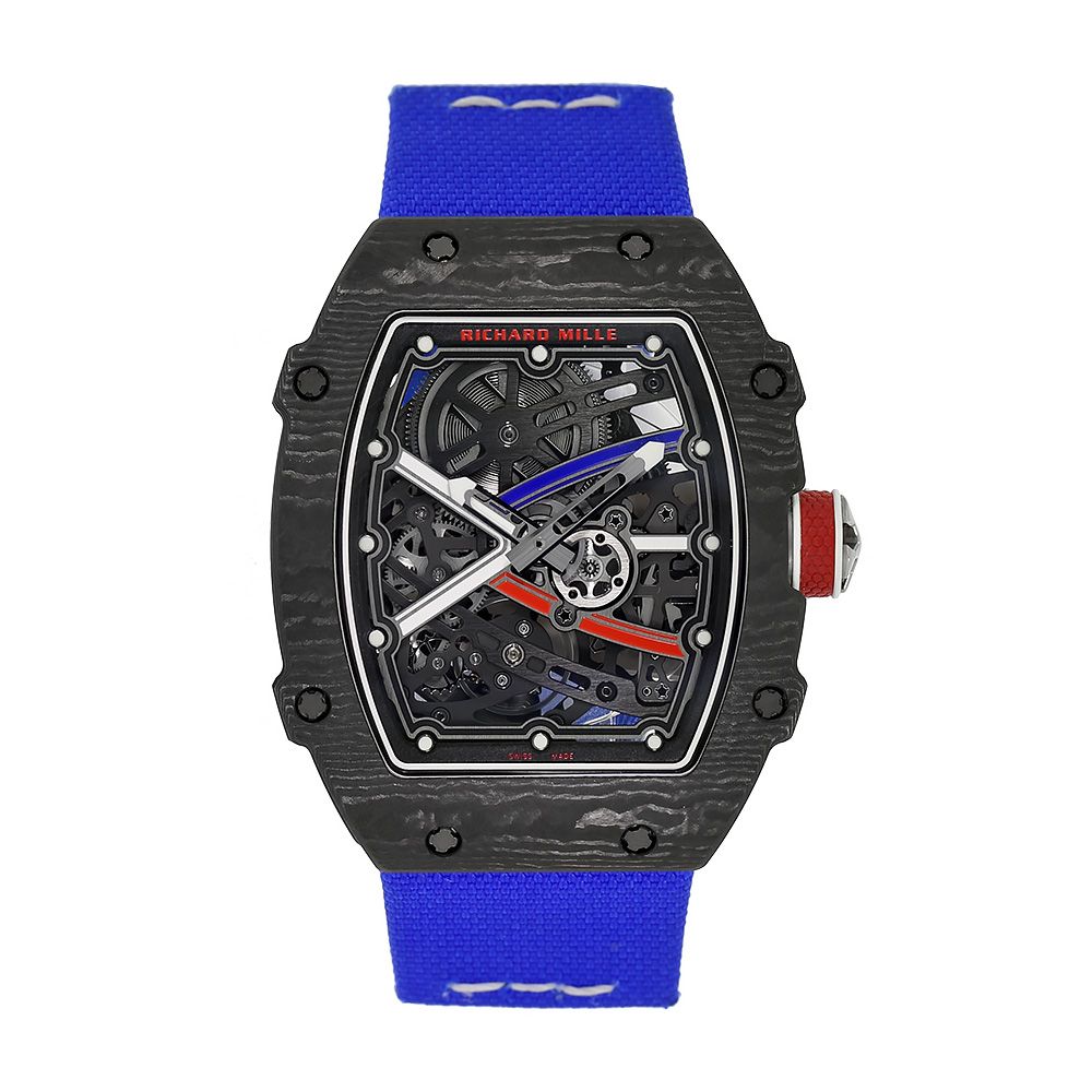 Richard Mille RM 67-02 Automatic Mens Watch RM67-02 Sebastian Ogier Black/Blue