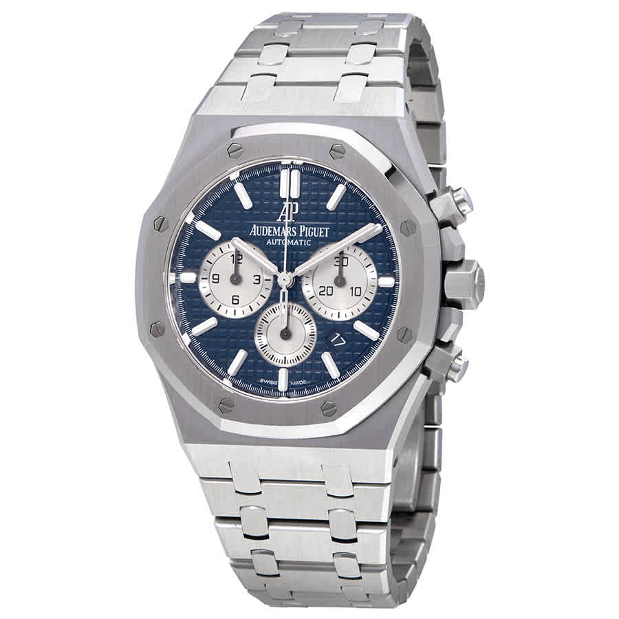 Audemars Piguet Royal Oak Blue Dial Automatic Mens Chronograph Watch 26331ST.OO.1220ST.01