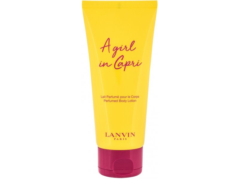 A Girl In Capri Lanvin Body Lotion 33 oz 100 ml W 9$