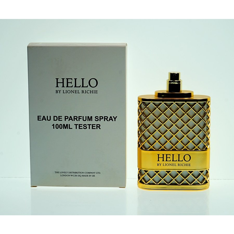Lionel Richie Ladies Hello EDP Spray 3.33 oz (Tester) Fragrances 5060426155659