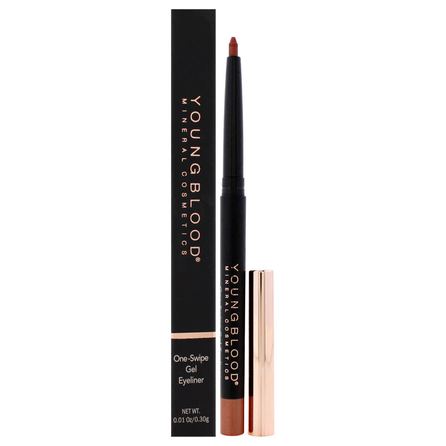 Youngblood Ladies One-Swipe Gel Eyeliner 001 oz Bourbon Makeup 696137113135 23$