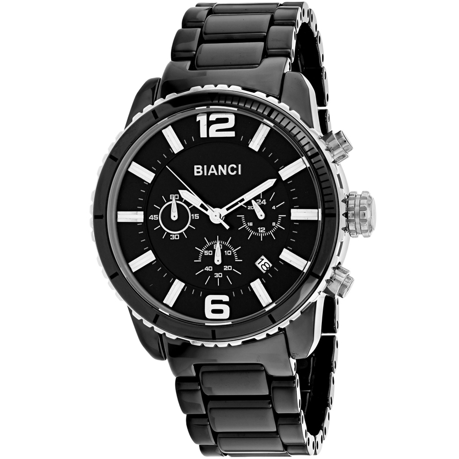 Roberto Bianci Amadeo Chronograph Quartz Black Dial Mens Watch RB58750