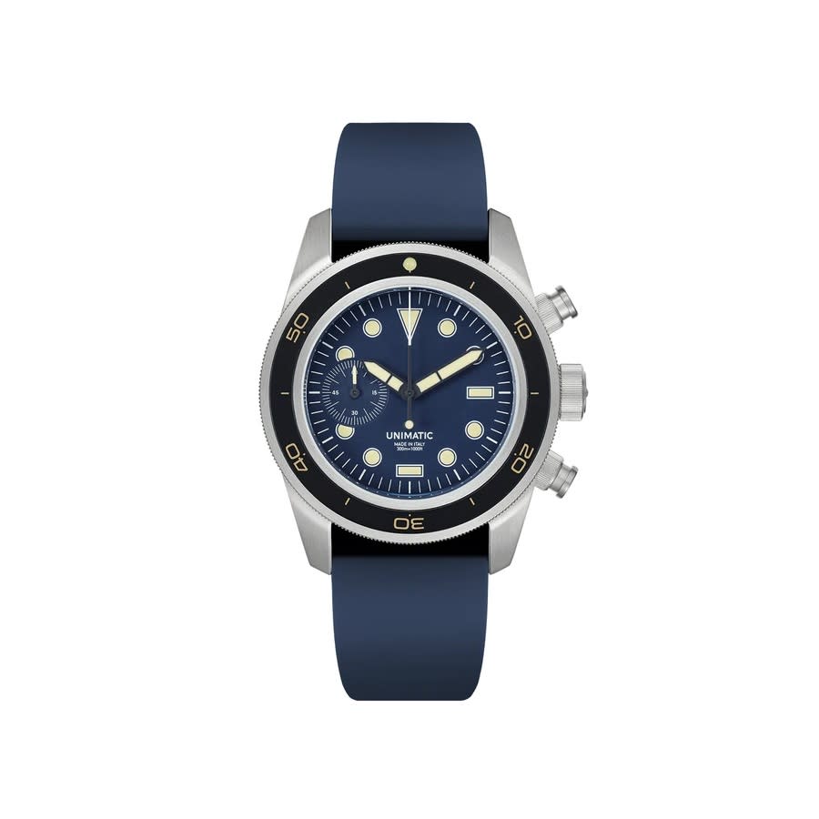 Unimatic Modello Tre Automatic Blue Dial Mens Watch U3-DHN