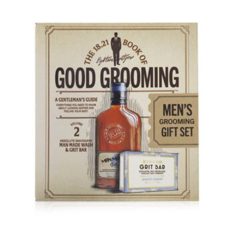 1821 Man Made Mens Book of Good Grooming Volume 2 Gift Set Sets 850024571006 35$