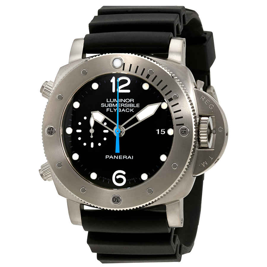 Panerai Luminor Submersible 1950 Automatic Black Dial Mens Watch PAM00614