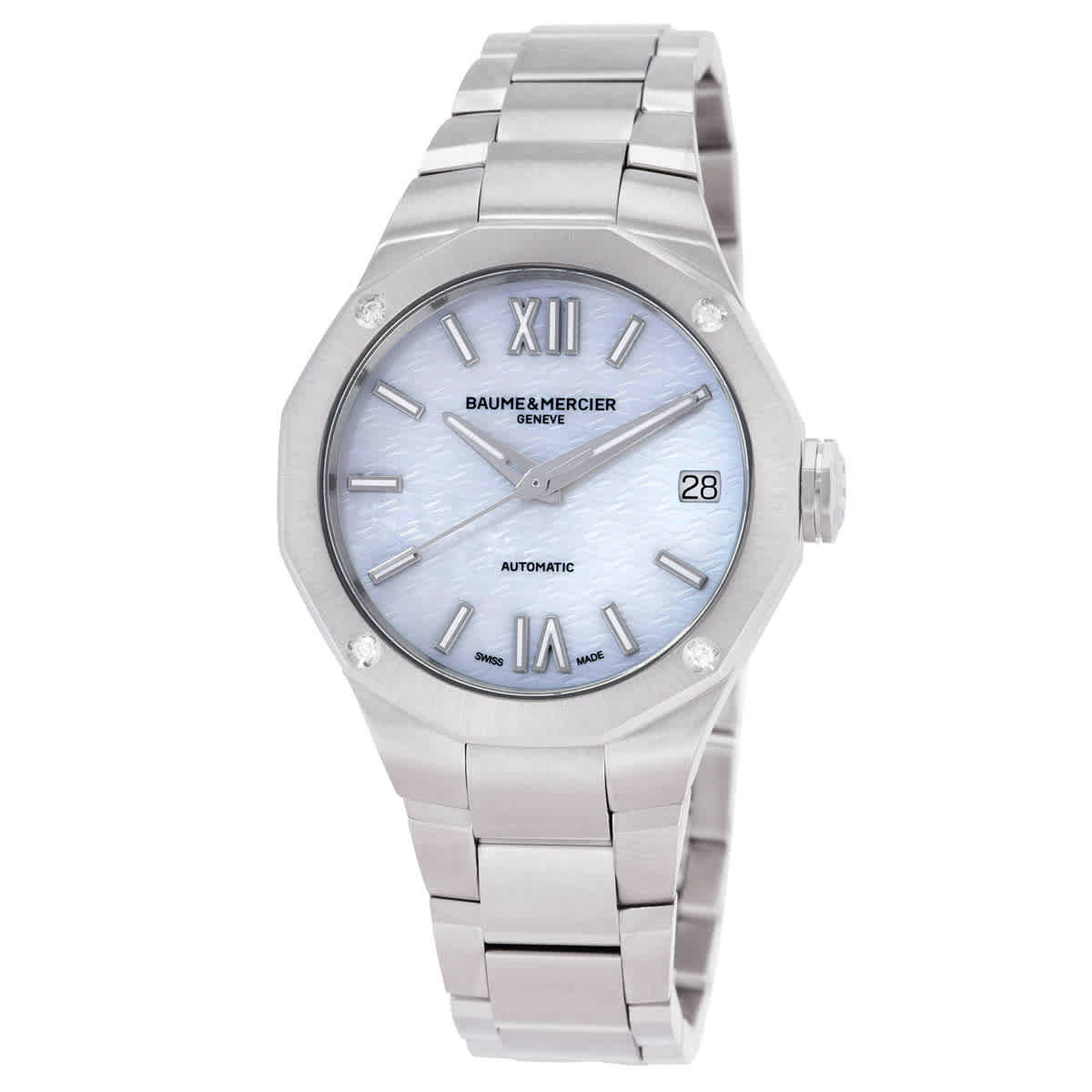 Baume et Mercier Riviera Automatic Diamond Ladies Watch M0A10676 2550$