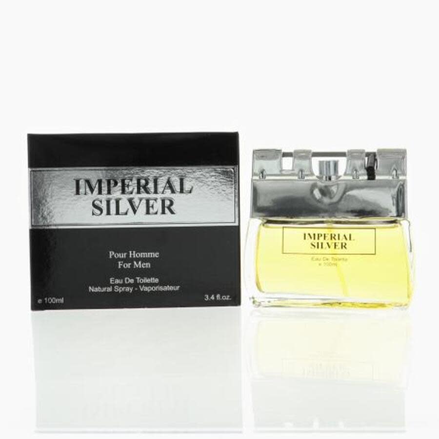 Fragrance Couture Mens Imperial Silver EDT Spray 3.4 oz Fragrances 8439627599185