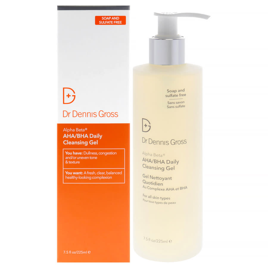Dr. Dennis Gross Alpha Beta AHA-BHA Daily Cleansing Gel 7.5 oz Bath & Body 843711403605