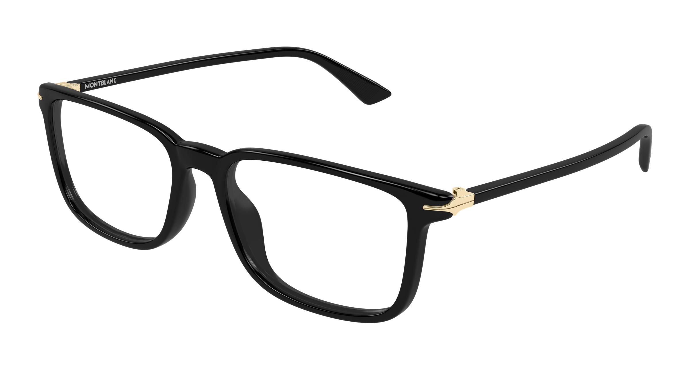Montblanc Demo Square Mens Eyeglasses MB0437O 001 54