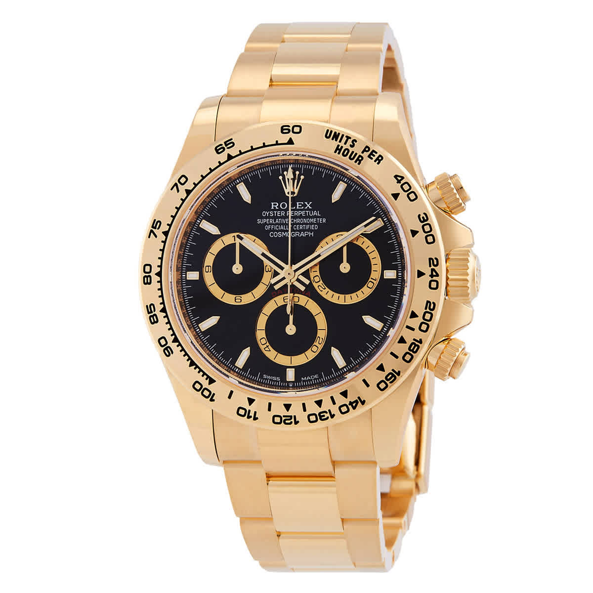 Rolex Daytona Chronograph Automatic Black Dial Mens Watch 1265080004