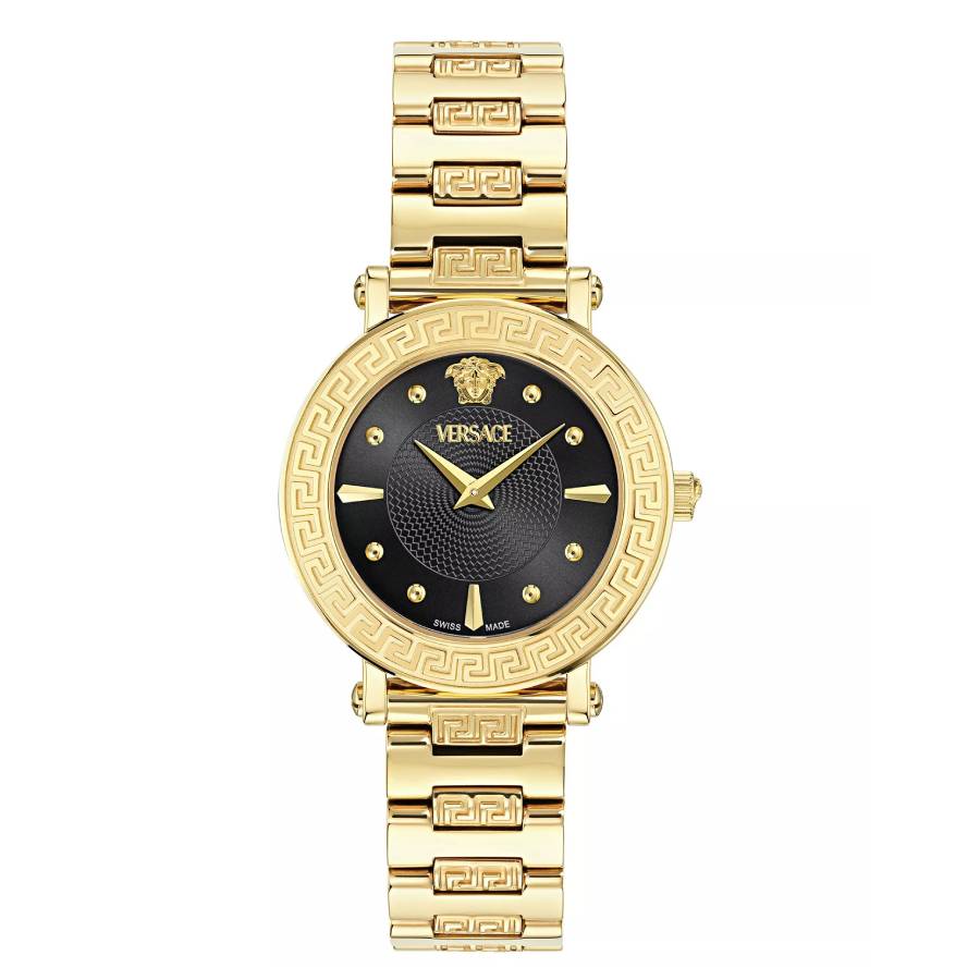 Versace Greca Sphere Quartz Black Dial Ladies Watch VE9C00724 370$