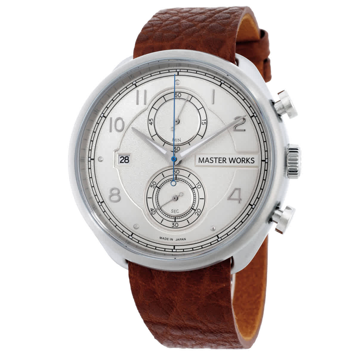 Master Works Chronograph Quartz White Dial Mens Watch MW17SOEDLBO0