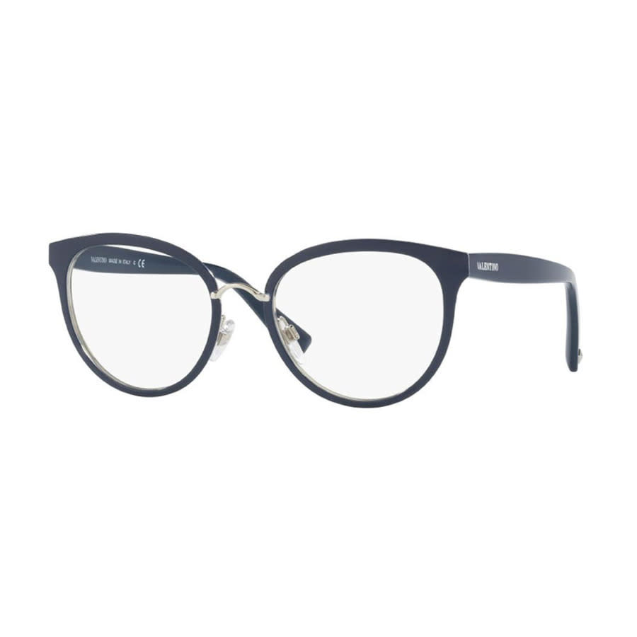 Valentino Ladies Black Browline Eyeglass Frames VA1004 3010