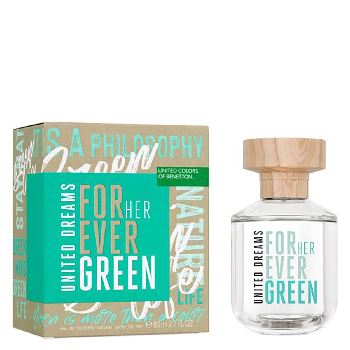 Benetton Ladies Dreams Forever Green EDT Spray 27 oz Fragrances 8433982021695 24$