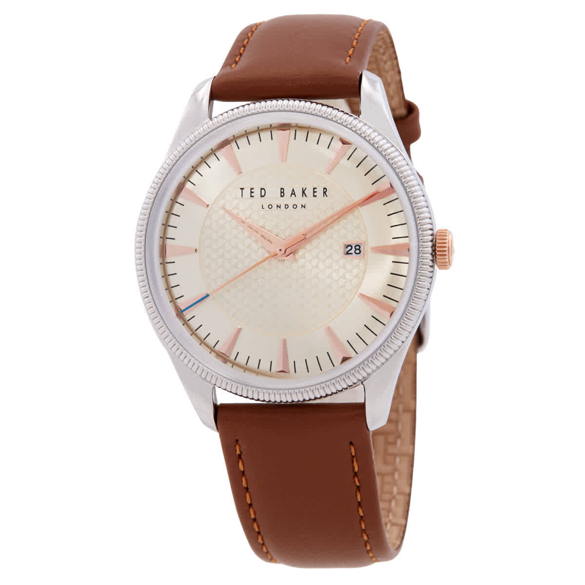 Ted Baker Leytonn Quartz Beige Dial Mens Watch BKPLTS4029I 58$