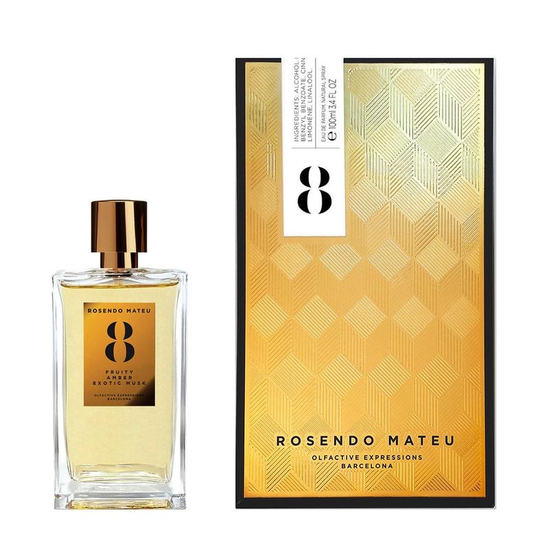 Rosendo Mateu Unisex 8 Fruity Amber Exotic Musk EDP Spray 3.4 oz Fragrances 8436603740272