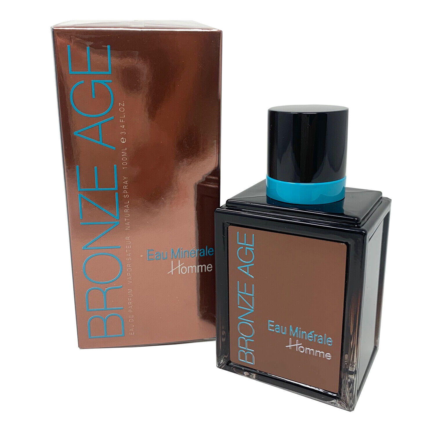 Nu Parfums Mens Bronze Age EDP Spray 3.4 oz Fragrances 875990001302
