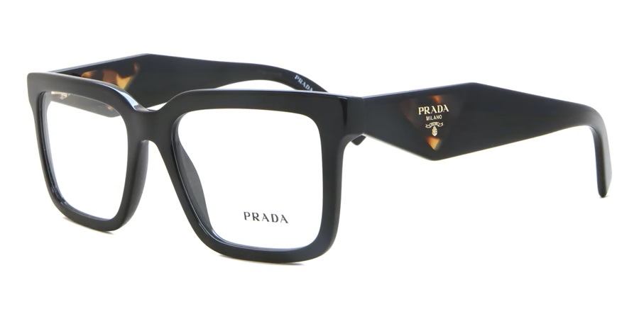 Prada Demo Square Ladies Eyeglasses PR 10YV 1AB1O1 54 230$