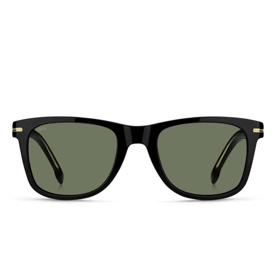 Hugo Boss Green Square Mens Sunglasses BOSS 1508/S 0807/QT 52