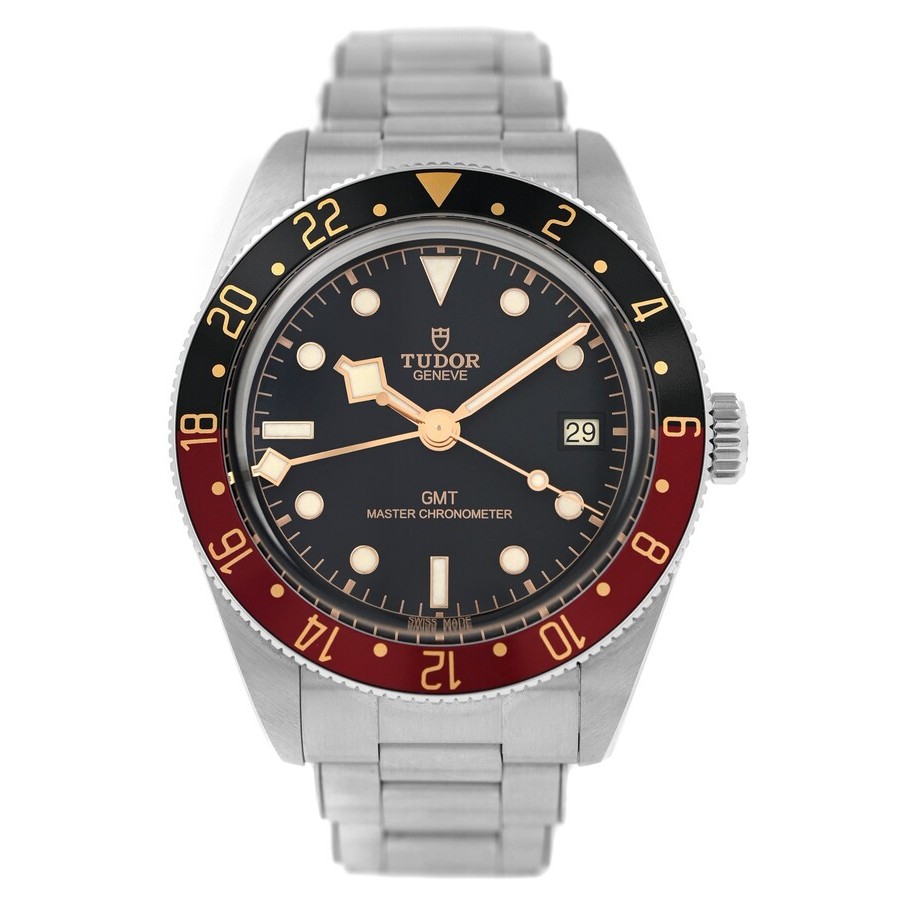 Pre-owned Tudor Black Bay Automatic Black Dial Mens Watch 7939G1A0 4650$