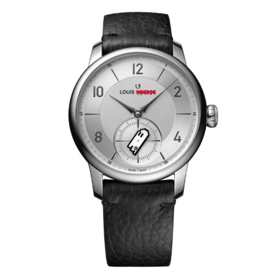 Louis Erard Excellence La Petite Seconde Louis Horror Automatic Silver Dial Mens Watch 34238AA61.BVA130