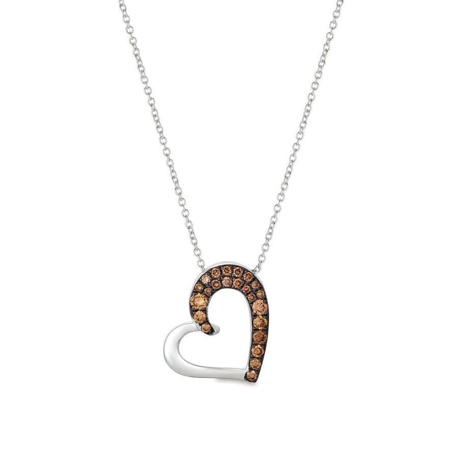 Le Vian Ladies Chocolate Diamonds Fashion Pendant in 14k Vanilla Gold 475$