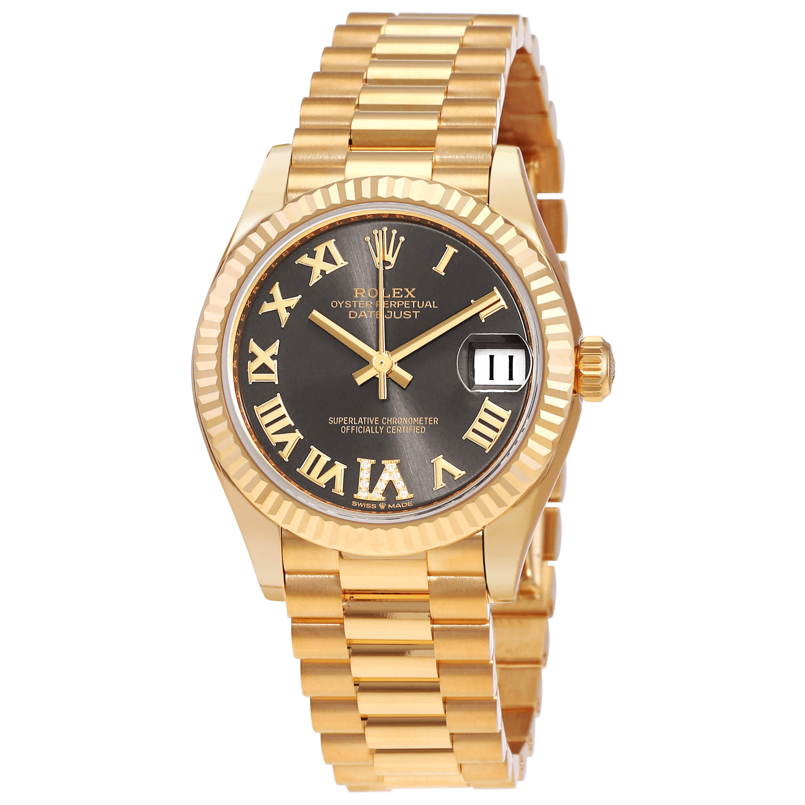 Rolex Datejust 31 Automatic Chronometer Ladies Watch 278278GYRDP