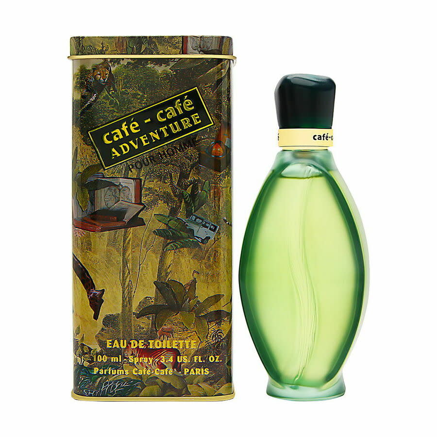 Cafe Parfums Mens Cafe-Cafe Adventure EDT Spray 3.4 oz Fragrances 3331432000304