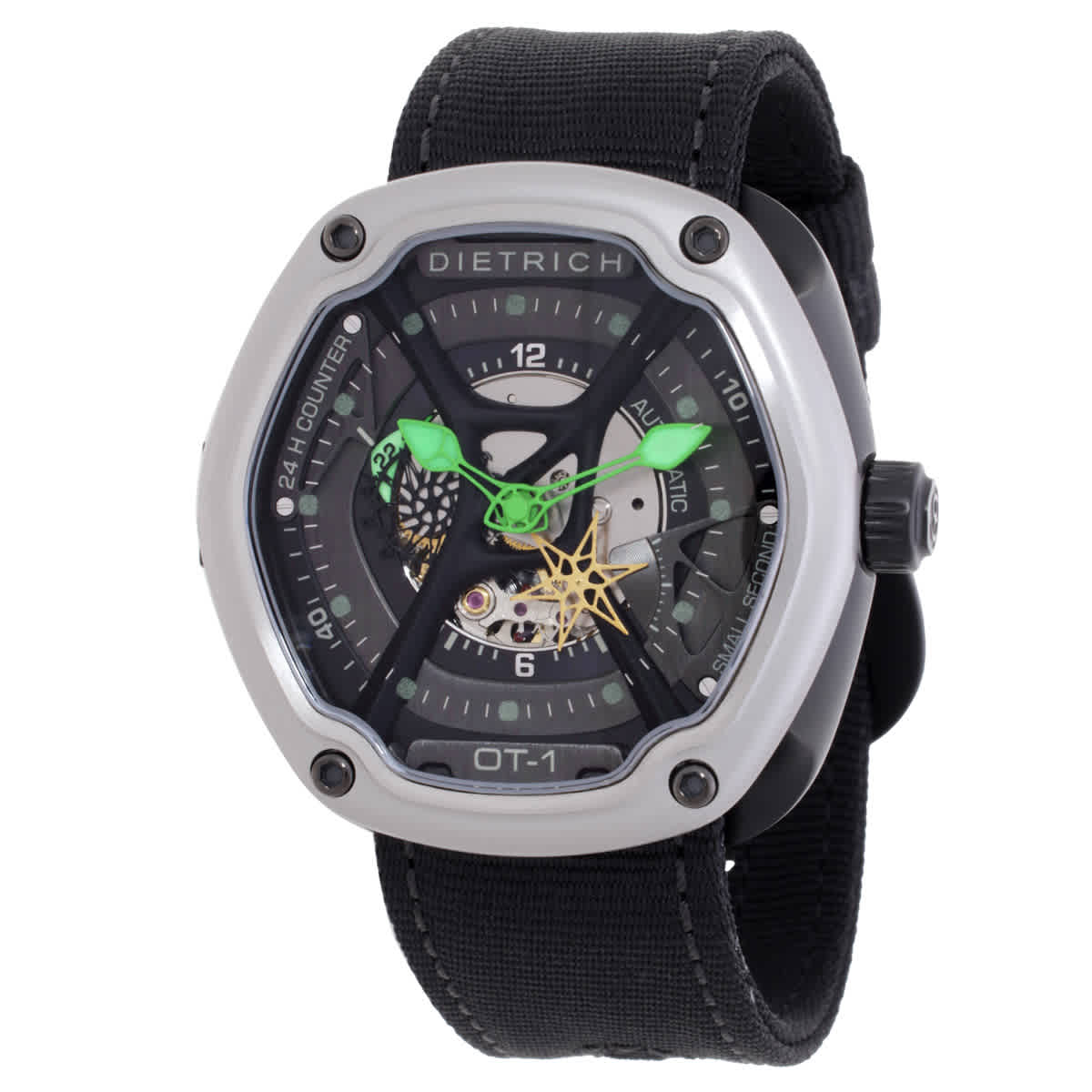Dietrich Organic Time Automatic Skeleton Mens Watch OT-1