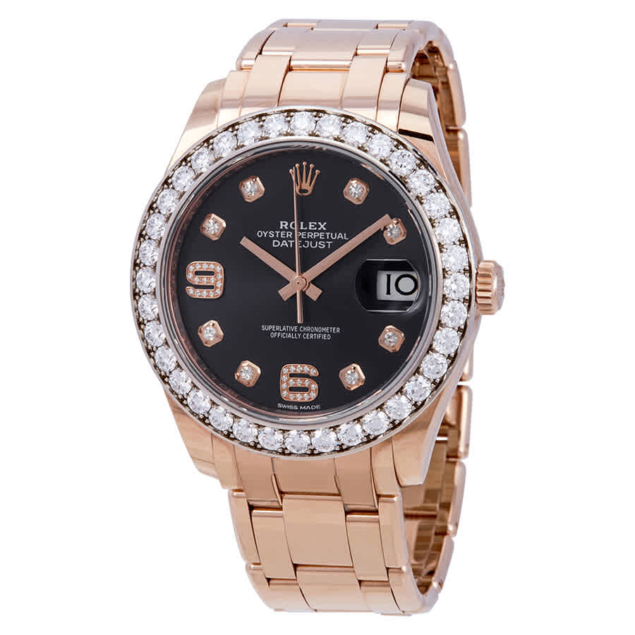 Rolex Pearlmaster 39 Automatic Diamond Ladies Watch 86285-0004 59050$