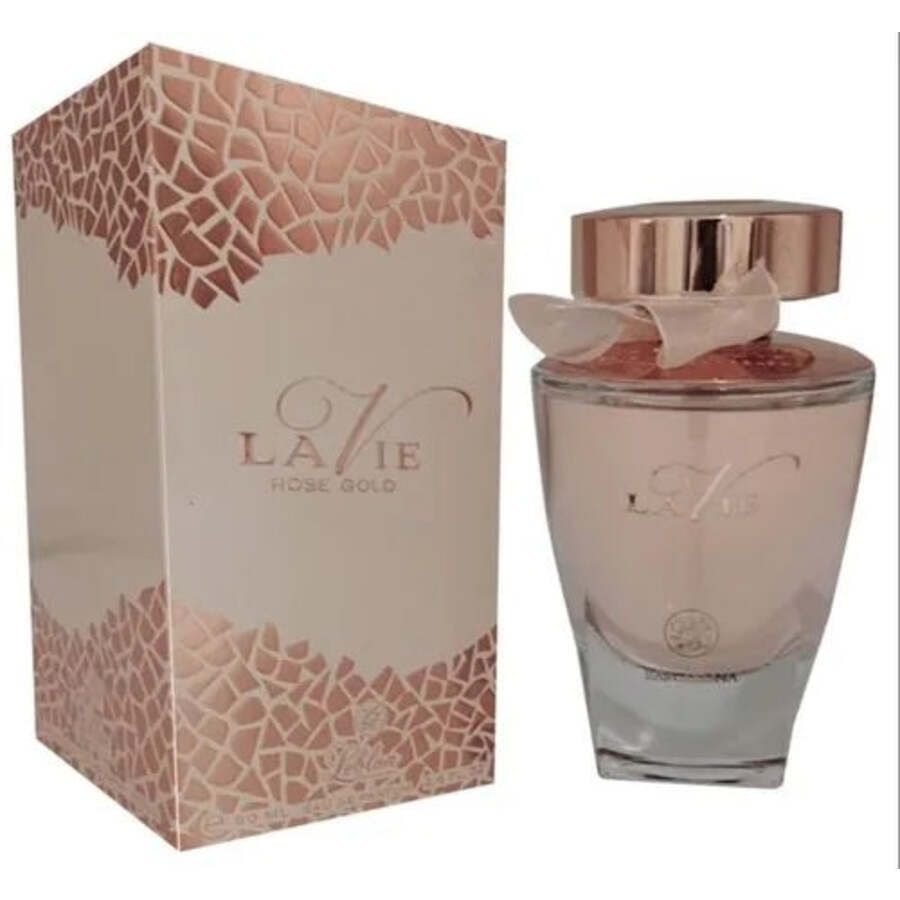 Leblon Ladies La Vie Rose Gold EDP Spray 2.6 oz Fragrances 8436553390206