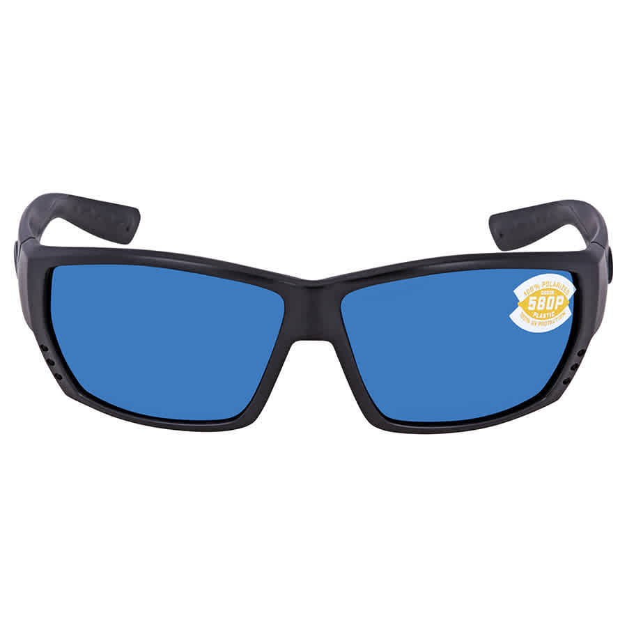 Costa Del Mar TUNA ALLEY Blue Mirror Polarized Polycarbonate Rectangular Mens Sunglasses 6S9009 900904 62