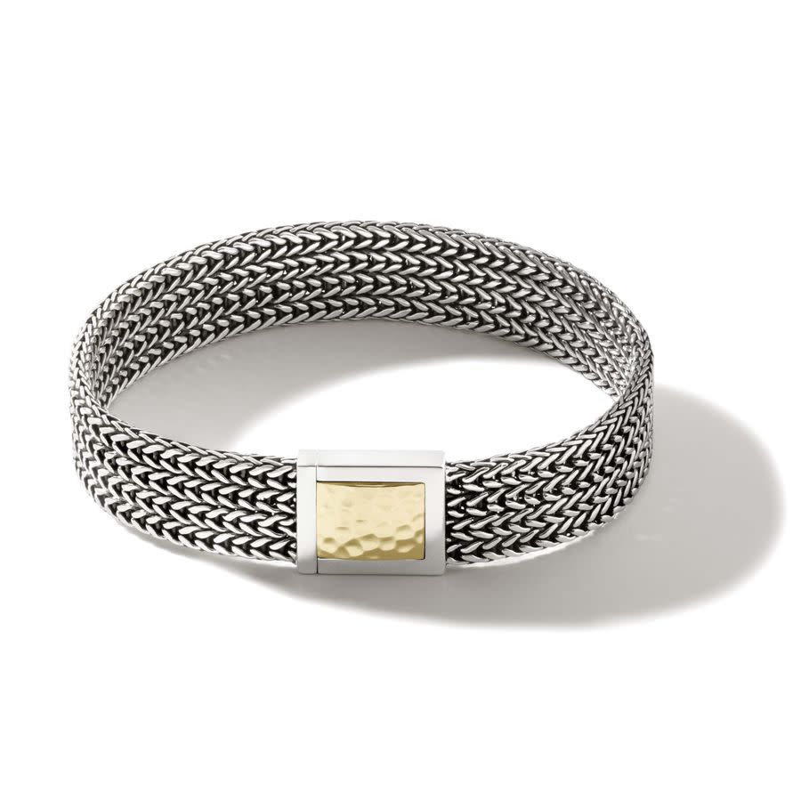 John Hardy Classic Chain Rata 18K Gold And Sterling Silver Bracelet - Buz900918xum 1135$