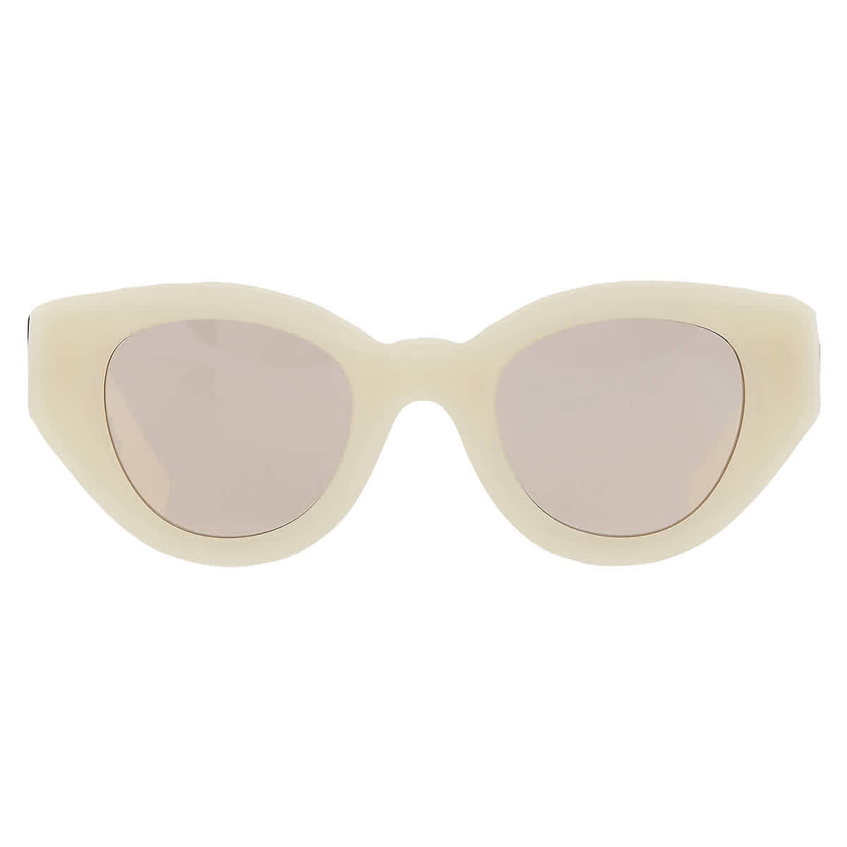 Burberry Woman Sunglass Meadow -  Frame color: Ivory, Lens color: Light Brown