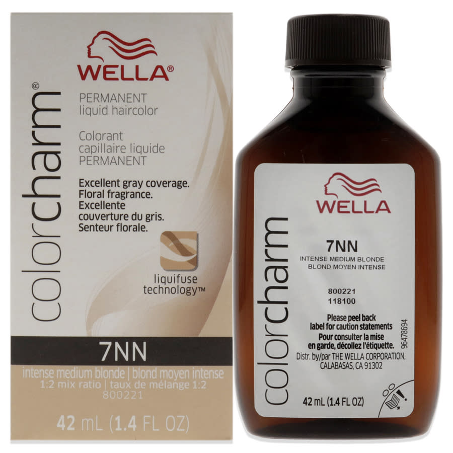 Wella Unisex Color Charm Permanent Liquid Hair Color 1.42 Oz 7nn Inte Hair Care 070018106612