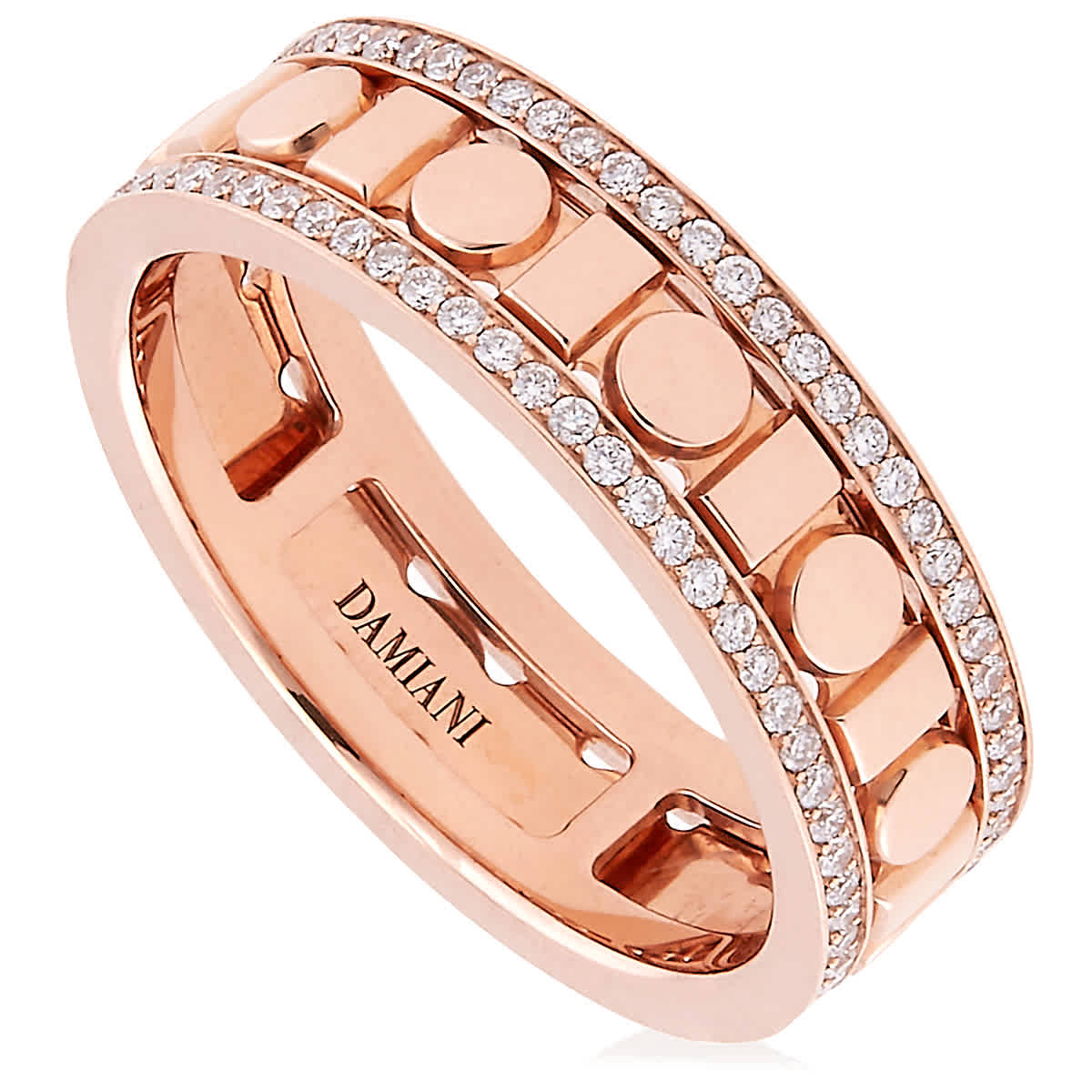 Damiani Belle Epoque Reel Pink God 038 CT Diamond Ring Size 13 US 65 2998$