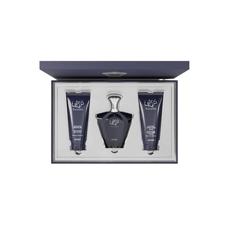 Afnan Mens Turathi Blue Gift Set Fragrances 6290171074274 35$