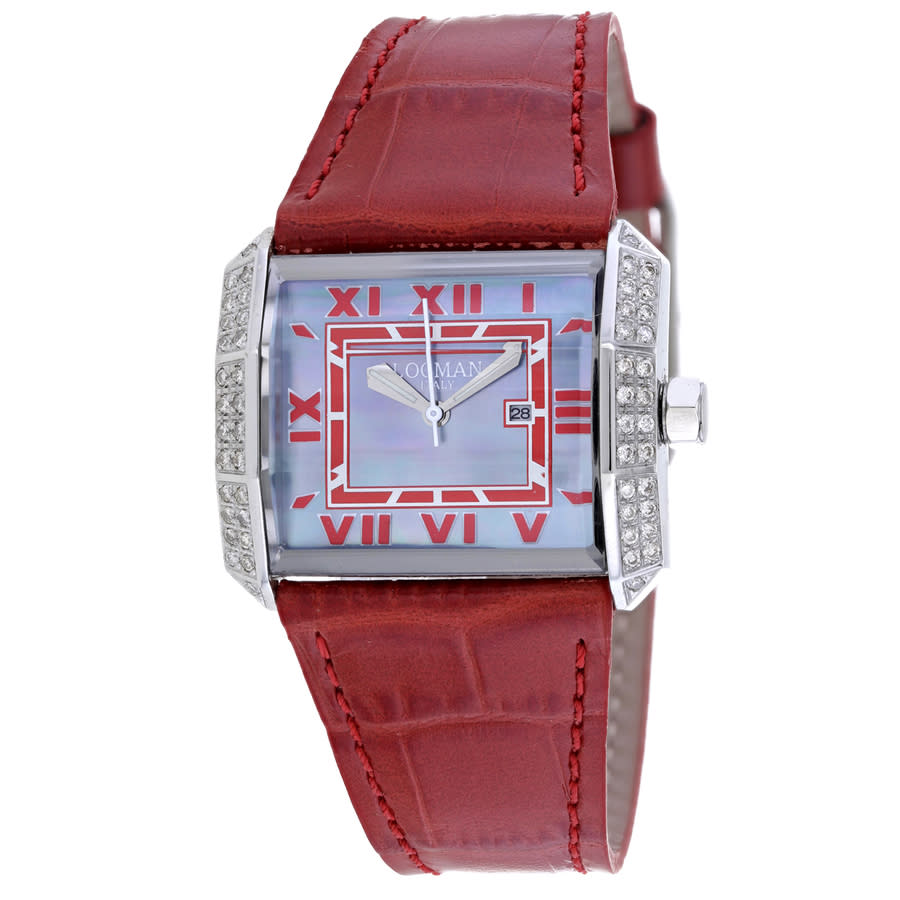 Locman Classic Quartz Ladies Watch 232GRAYDC/RDLE