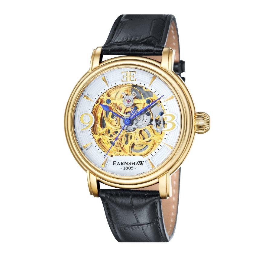 Thomas Earnshaw Longcase Automatic White Dial Mens Watch ES-8011-04