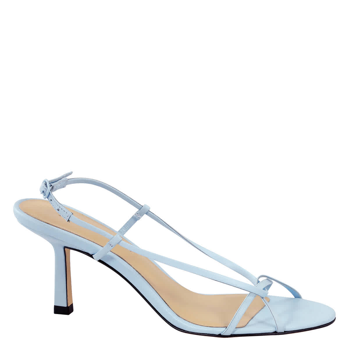 Pale blue strappy heels clearance