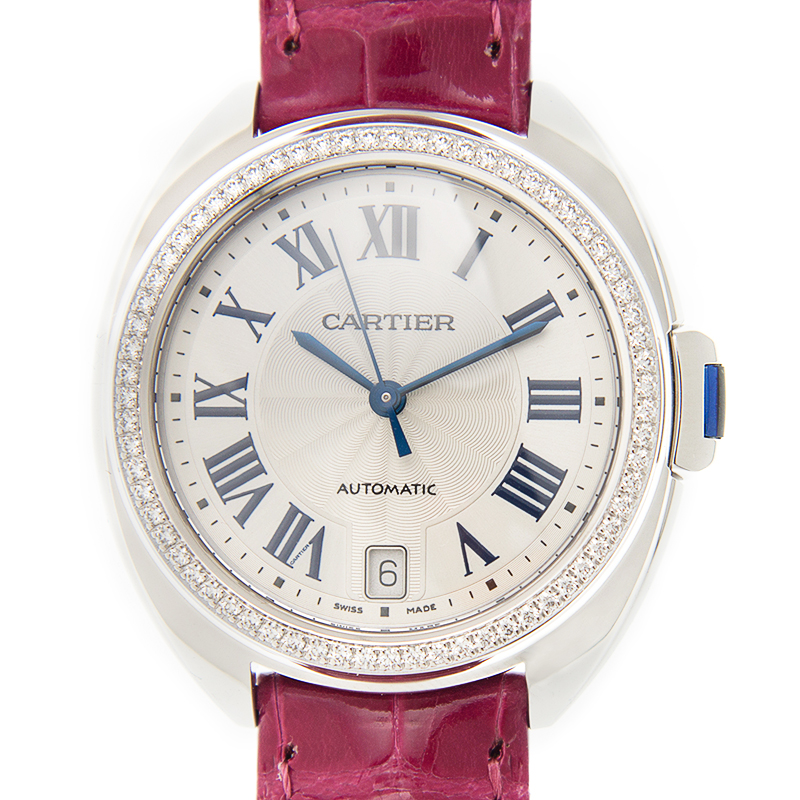 Cartier Cle Automatic Diamond Ladies Watch WJCL0011 27525$
