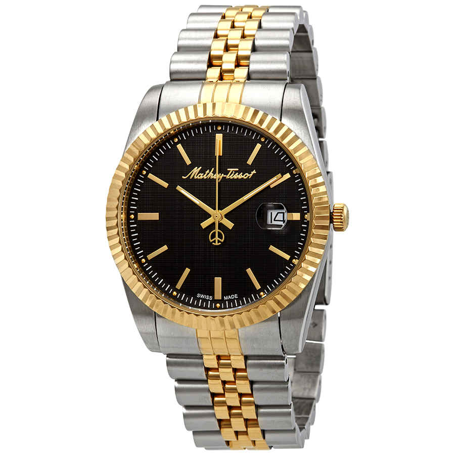 Mathey-Tissot Mathey III Quartz Black Dial Mens Watch H810BN