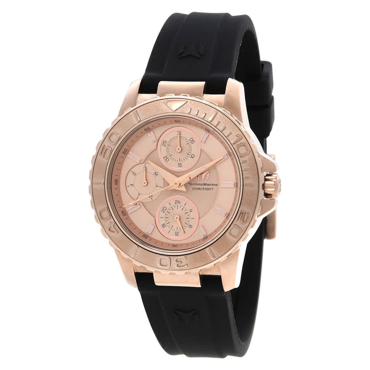 Technomarine Sea Quartz Rose Gold Dial Ladies Watch TM-725015 138$