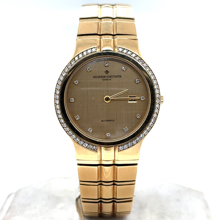 Pre-owned Vacheron Constantin Phidias Automatic Diamond Champagne Dial Unisex Watch 48510967J 15909$