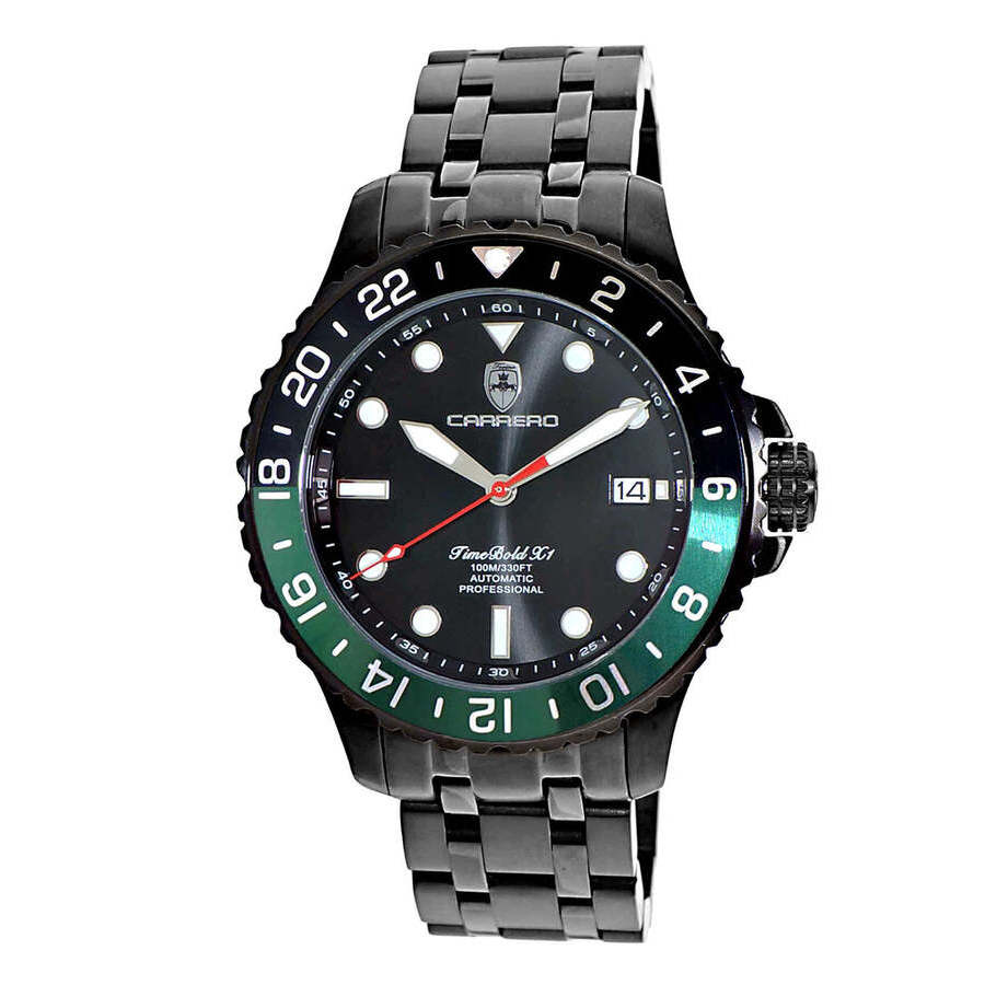 Torino Carrero Time Bold - X1 Green Dial Mens Watch C1B737GN-BK
