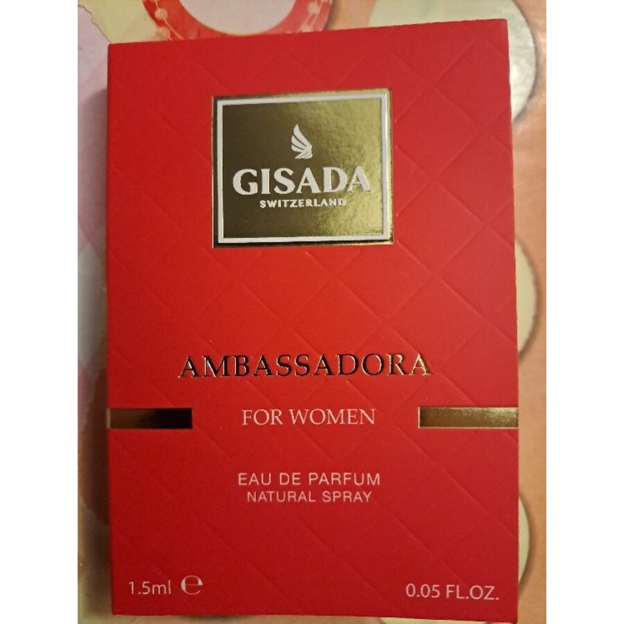 Gisada Ladies Ambassadora EDP Spray 0.05 oz Fragrances 7640164030807